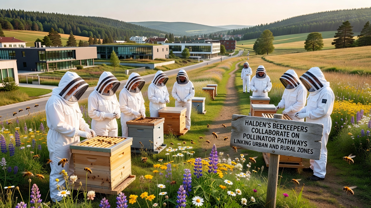Halden's Beekeepers Collaborate on Pollinator Pathways Linking Urban and Rural Zones