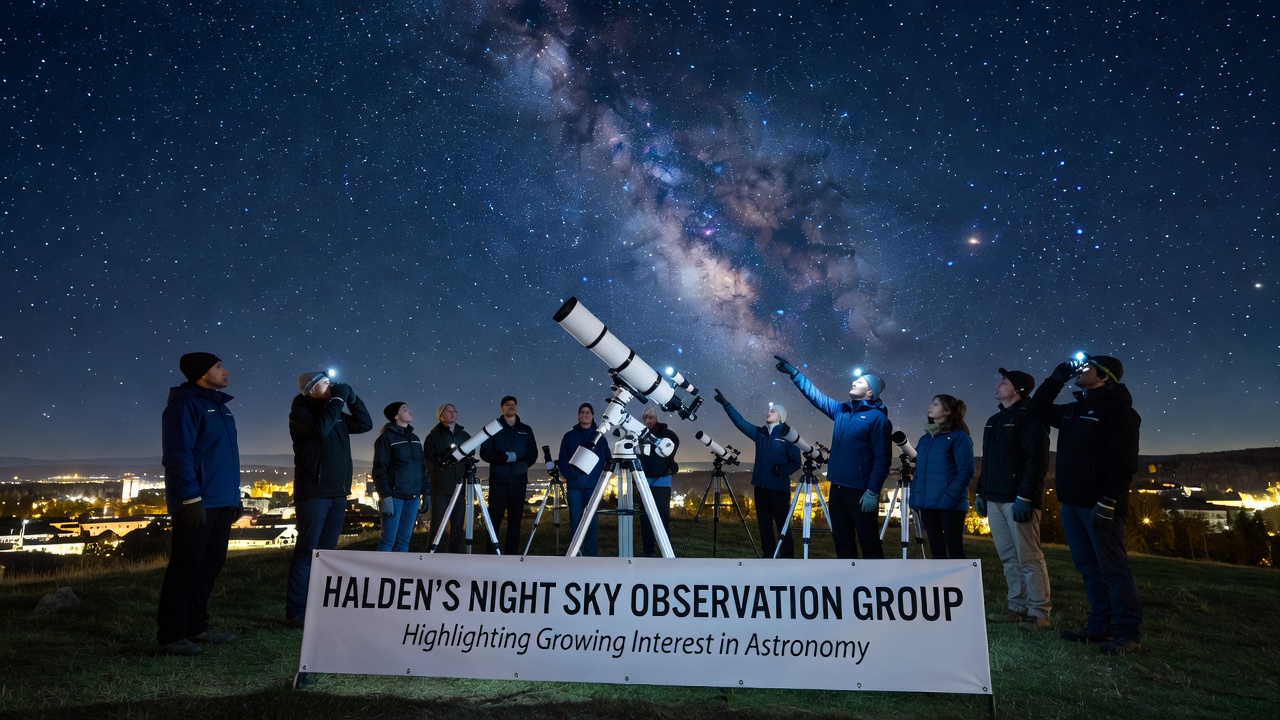 Halden's Night Sky Observation Groups Highlight Growing Interest in Astronomy